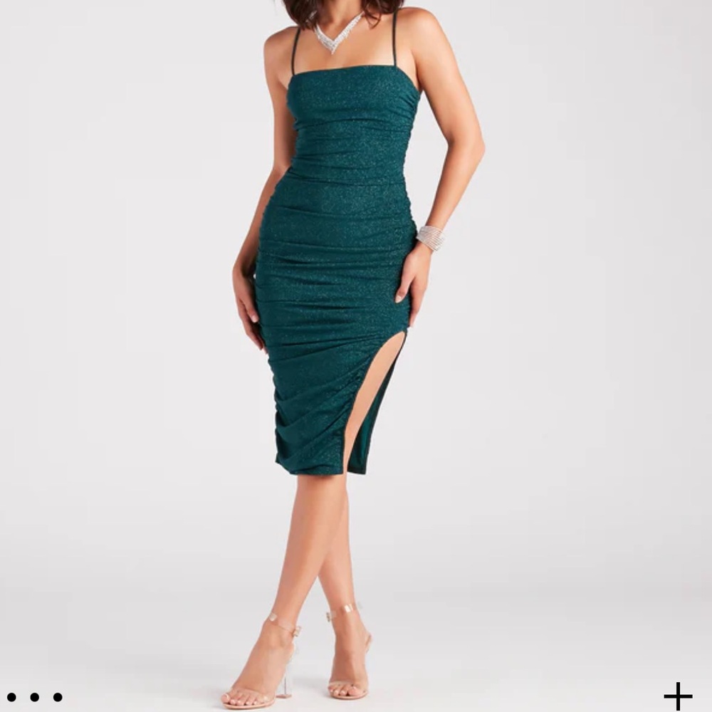 Windsor Glitter Midi dress